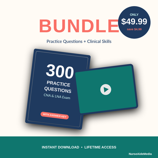 Bundle - Clinical Skills 101 (download) & 300 Practice Questions (download)